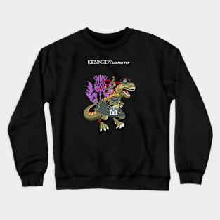 Clanosaurus Rex KENNEDYsaurus rex Kennedy Scotland Ireland Family Tartan Crewneck Sweatshirt